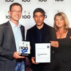 (15. September 2013) - Eines der 100 innovativsten Unternehmen: Rißmann